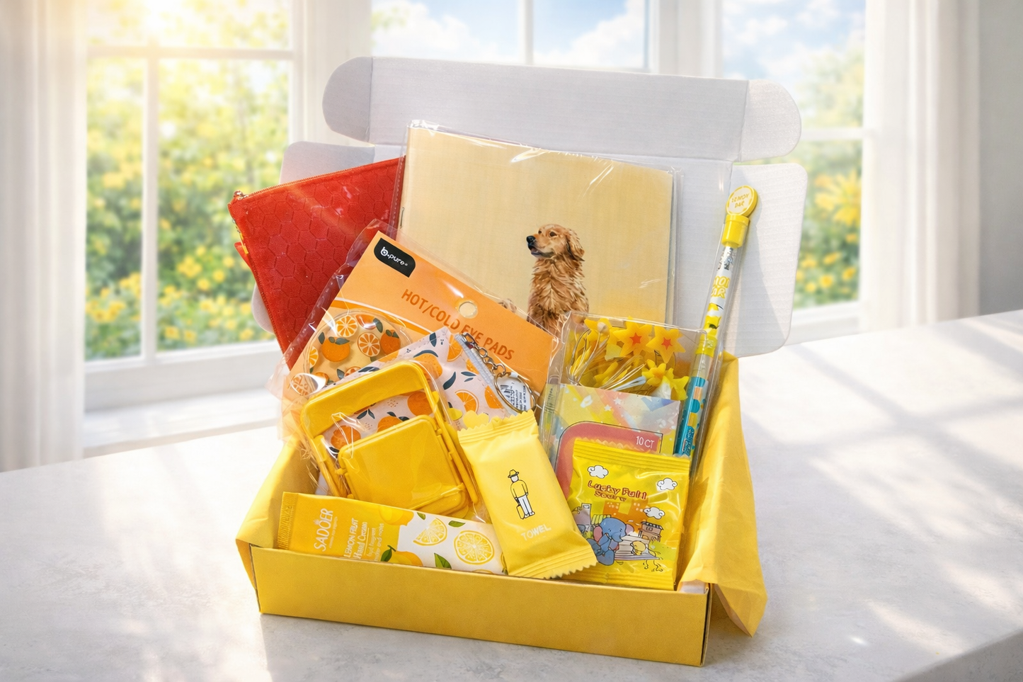 Yellow Sunshine Cozy Bundle